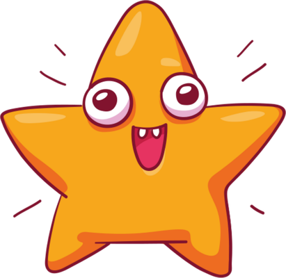 étoile - astre - environnement - smiley émoticône émoji cartoon clipart illustration - artémotic