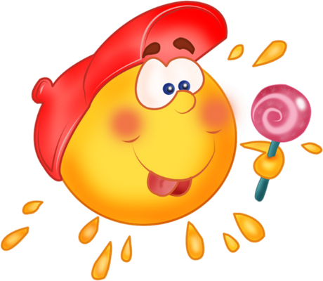 soleil - astre - environnement - smiley émoticône émoji cartoon clipart illustration - artémotic