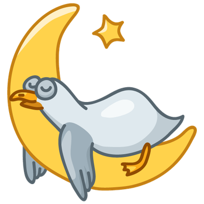 lune - astre - environnement - smiley émoticône émoji cartoon clipart illustration - artémotic