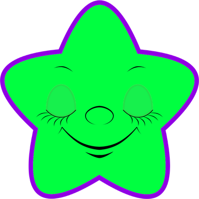 étoile - astre - environnement - smiley émoticône émoji cartoon clipart illustration - artémotic