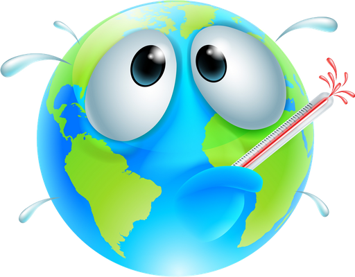 terre - astre - environnement - smiley émoticône émoji cartoon clipart illustration - artémotic