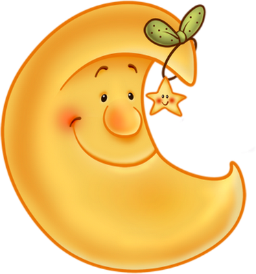 lune - astre - environnement - smiley émoticône émoji cartoon clipart illustration - artémotic