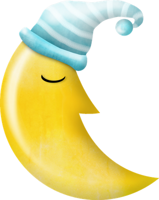 lune - astre - environnement - smiley émoticône émoji cartoon clipart illustration - artémotic