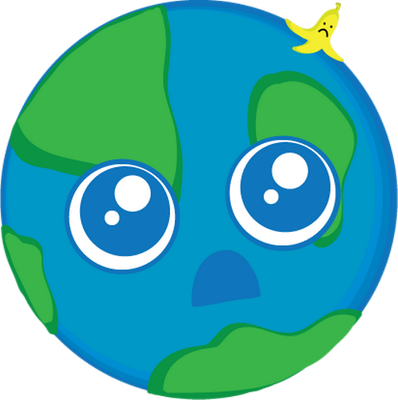terre - astre - environnement - smiley émoticône émoji cartoon clipart illustration - artémotic