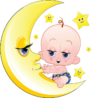 lune - astre - environnement - smiley émoticône émoji cartoon clipart illustration - artémotic