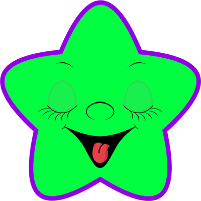 étoile - astre - environnement - smiley émoticône émoji cartoon clipart illustration - artémotic
