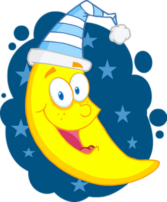 lune - astre - environnement - smiley émoticône émoji cartoon clipart illustration - artémotic