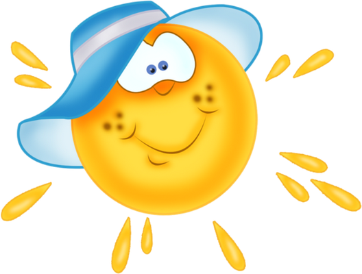 soleil - astre - environnement - smiley émoticône émoji cartoon clipart illustration - artémotic