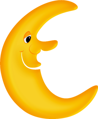 lune - astre - environnement - smiley émoticône émoji cartoon clipart illustration - artémotic