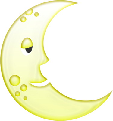 lune - astre - environnement - smiley émoticône émoji cartoon clipart illustration - artémotic