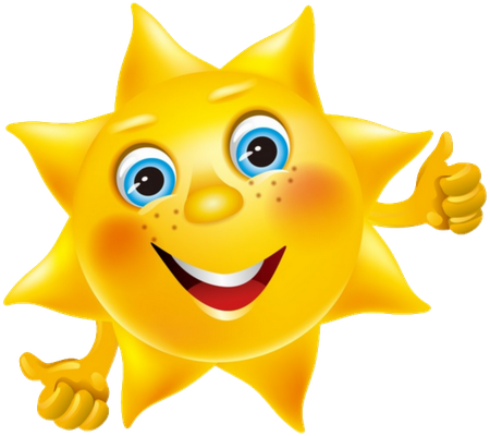 soleil - astre - environnement - smiley émoticône émoji cartoon clipart illustration - artémotic