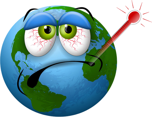 terre - astre - environnement - smiley émoticône émoji cartoon clipart illustration - artémotic
