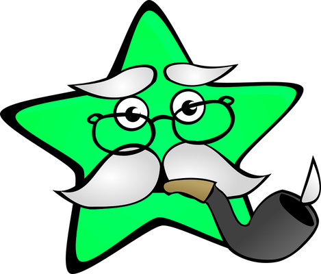 étoile - astre - environnement - smiley émoticône émoji cartoon clipart illustration - artémotic