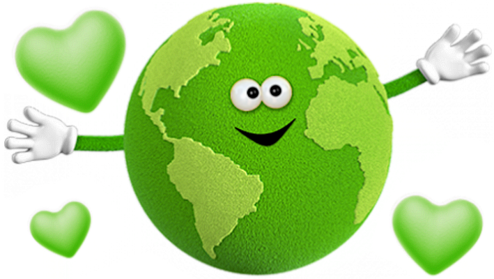 terre - astre - environnement - smiley émoticône émoji cartoon clipart illustration - artémotic