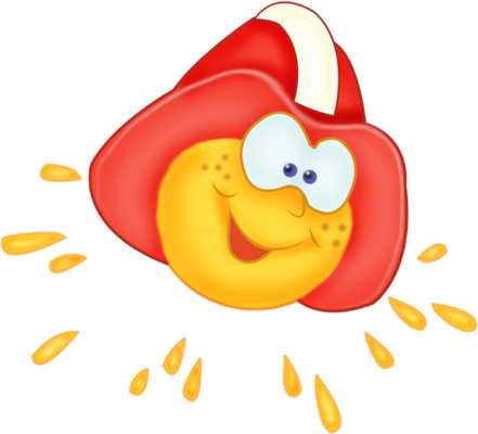 soleil - astre - environnement - smiley émoticône émoji cartoon clipart illustration - artémotic