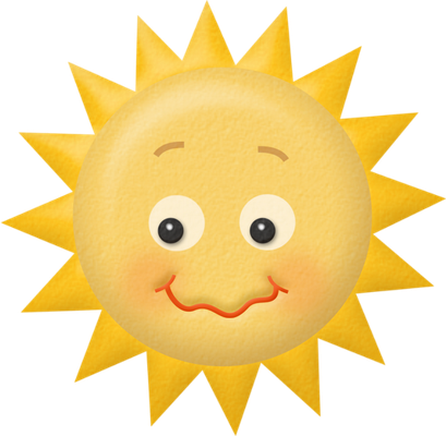 soleil - astre - environnement - smiley émoticône émoji cartoon clipart illustration - artémotic