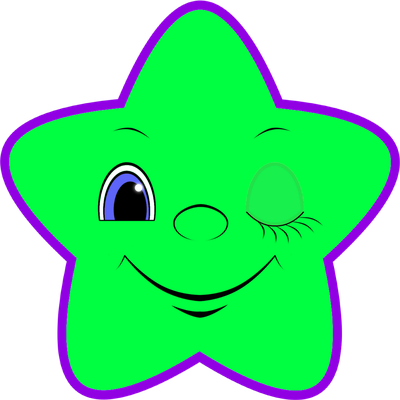 étoile - astre - environnement - smiley émoticône émoji cartoon clipart illustration - artémotic