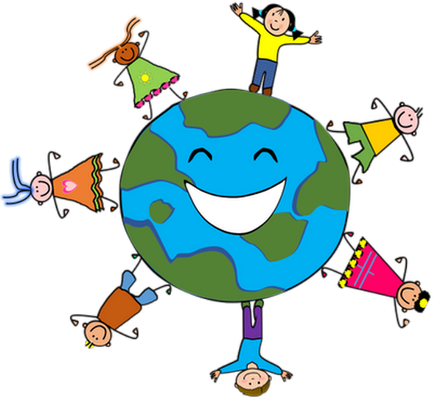 terre - astre - environnement - smiley émoticône émoji cartoon clipart illustration - artémotic
