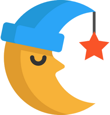 lune - astre - environnement - smiley émoticône émoji cartoon clipart illustration - artémotic