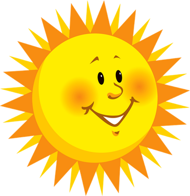 soleil - astre - environnement - smiley émoticône émoji cartoon clipart illustration - artémotic