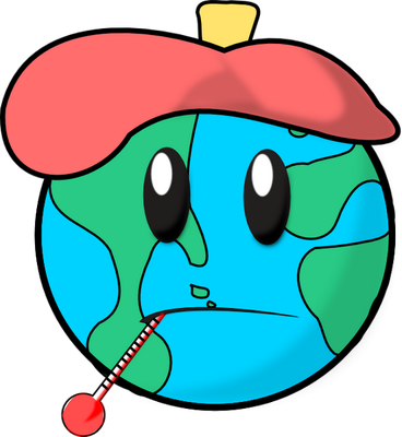terre - astre - environnement - smiley émoticône émoji cartoon clipart illustration - artémotic