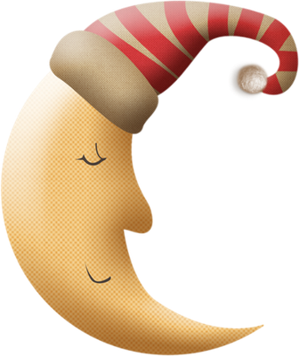 lune - astre - environnement - smiley émoticône émoji cartoon clipart illustration - artémotic