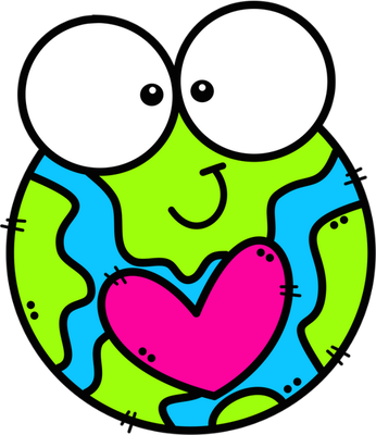 terre - astre - environnement - smiley émoticône émoji cartoon clipart illustration - artémotic