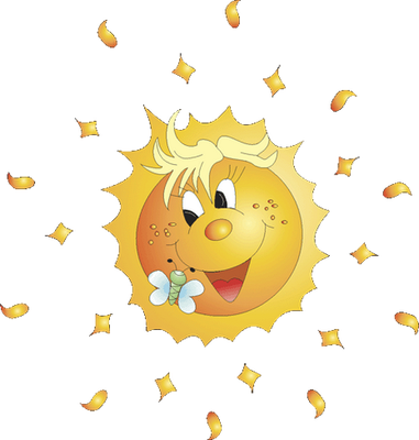 soleil - astre - environnement - smiley émoticône émoji cartoon clipart illustration - artémotic