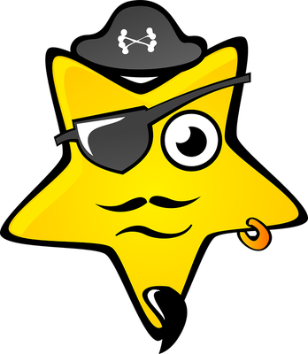 étoile - astre - environnement - smiley émoticône émoji cartoon clipart illustration - artémotic