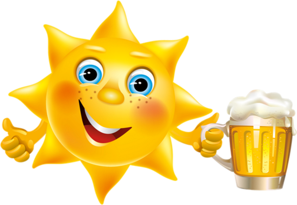 soleil - astre - environnement - smiley émoticône émoji cartoon clipart illustration - artémotic