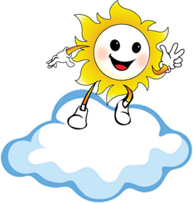 soleil - astre - environnement - smiley émoticône émoji cartoon clipart illustration - artémotic