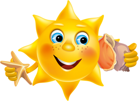 soleil - astre - environnement - smiley émoticône émoji cartoon clipart illustration - artémotic