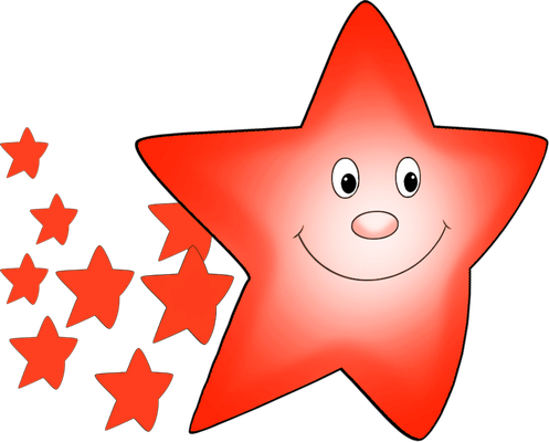 étoile - astre - environnement - smiley émoticône émoji cartoon clipart illustration - artémotic