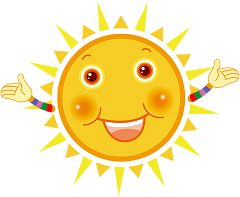 soleil - astre - environnement - smiley émoticône émoji cartoon clipart illustration - artémotic