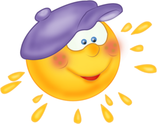 soleil - astre - environnement - smiley émoticône émoji cartoon clipart illustration - artémotic