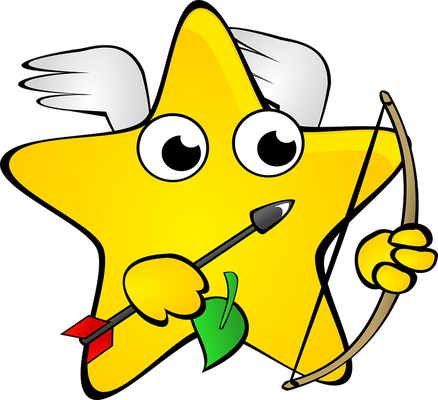étoile - astre - environnement - smiley émoticône émoji cartoon clipart illustration - artémotic