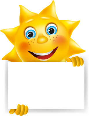 soleil - astre - environnement - smiley émoticône émoji cartoon clipart illustration - artémotic