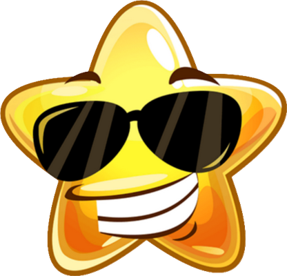 étoile - astre - environnement - smiley émoticône émoji cartoon clipart illustration - artémotic