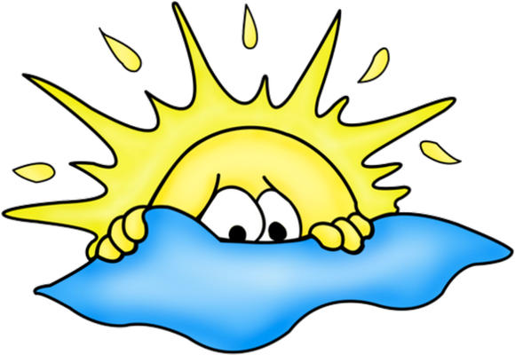 soleil - astre - environnement - smiley émoticône émoji cartoon clipart illustration - artémotic