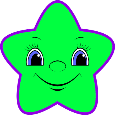 étoile - astre - environnement - smiley émoticône émoji cartoon clipart illustration - artémotic