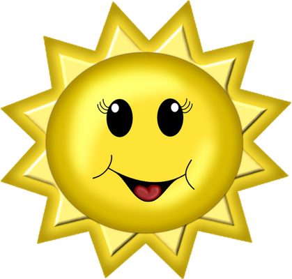 soleil - astre - environnement - smiley émoticône émoji cartoon clipart illustration - artémotic