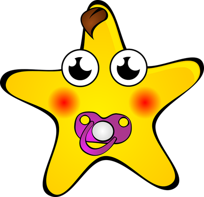 étoile - astre - environnement - smiley émoticône émoji cartoon clipart illustration - artémotic