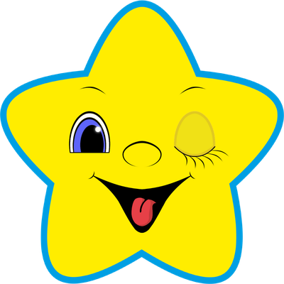 étoile - astre - environnement - smiley émoticône émoji cartoon clipart illustration - artémotic