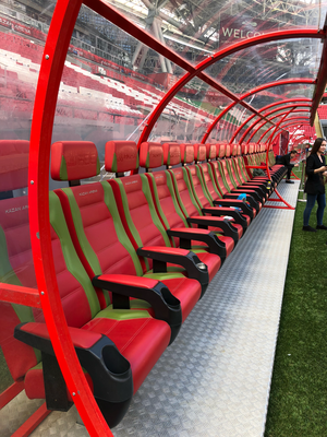 Kasan Arena - Spielerbank