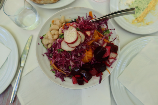 Die Salat-Bowl.