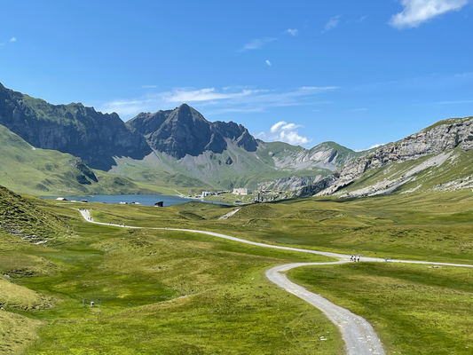 Blick nach vorn zum Melchsee