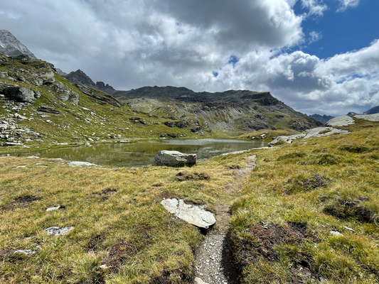 Bald am Ende der Wanderung, da werd ich mir doch ein Bier gönnen, ...