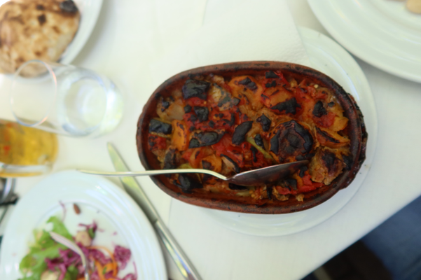 Gemüsegratin.