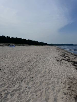 Strand Richtung Sassnitz.