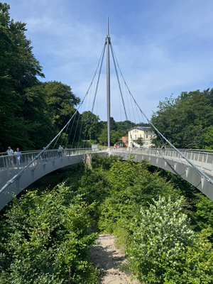 Blick zurück .